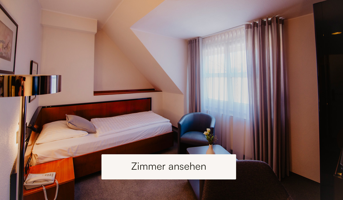Blick in das Einzelzimmer